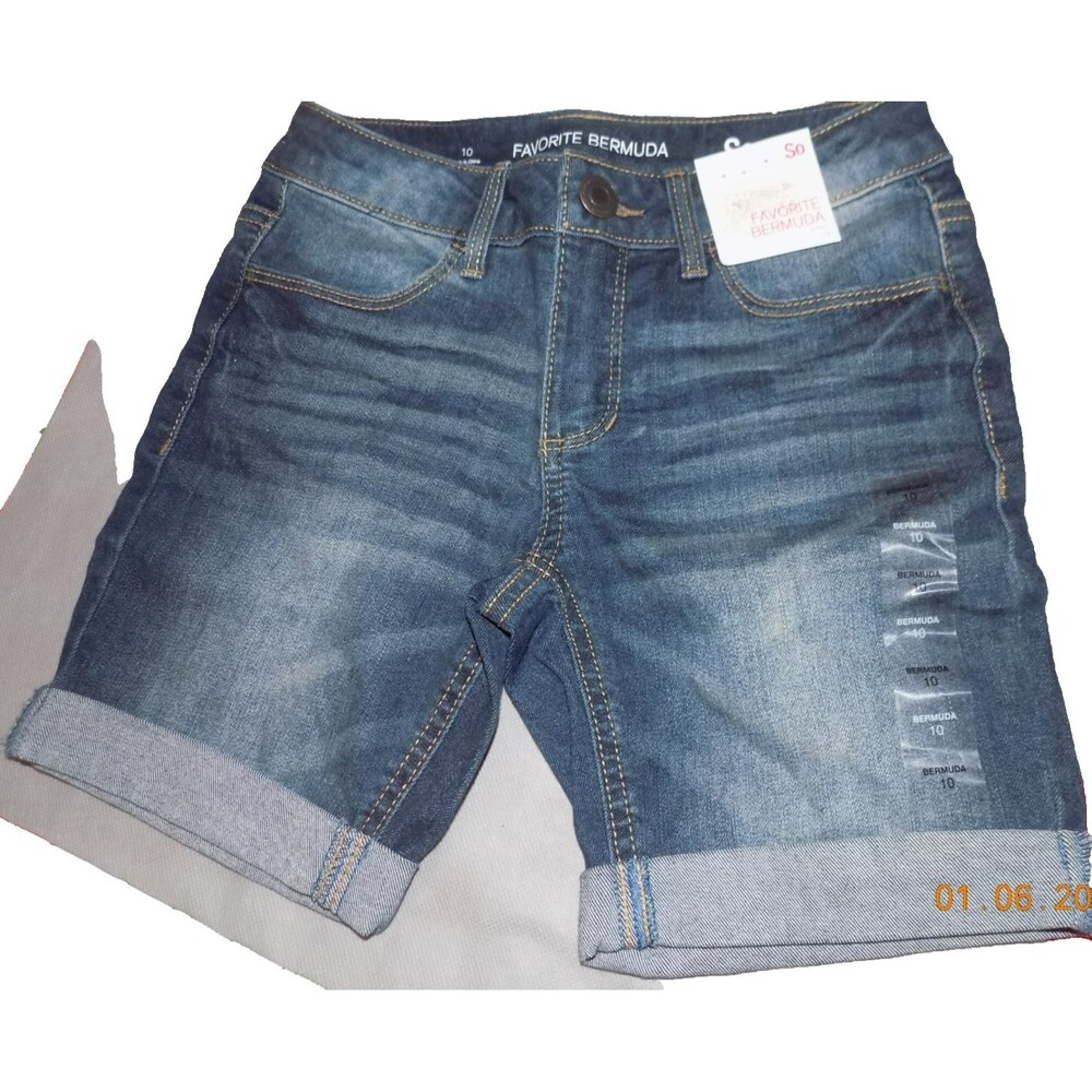 New girl's SO Bermuda short size 10